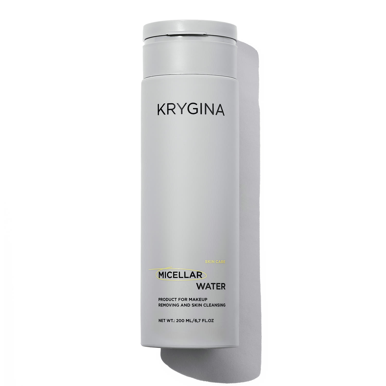 Мицеллярная вода для снятия стойкого макияжа с лица MICELLAR WATER, 200 мл