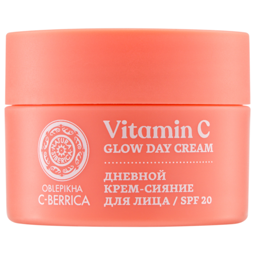 Крем-сияние для лица SPF 20 Natura Siberica, Oblepikha C-Berrica