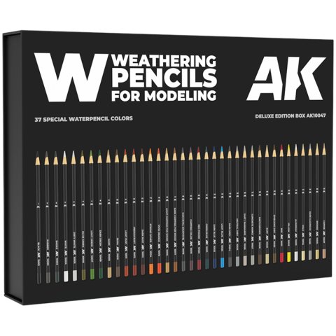 Набор карандашей AK Interactive: Weathering Pencils for Modeling. Deluxe Edition