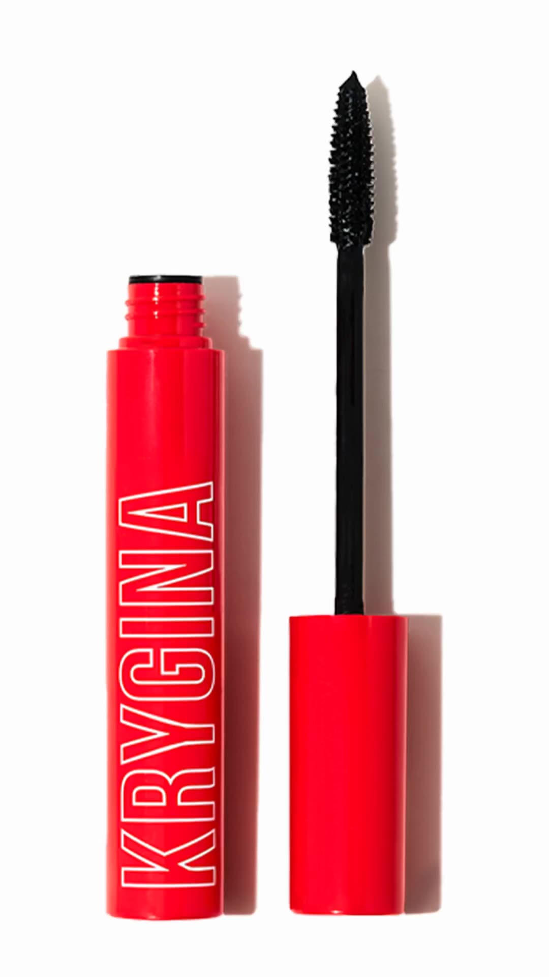 Распаковка KRYGINA: KRYGINA EXCITED EYELASH MASCARA Моделирующая тушь для ресниц 11,4 G /0,4 oz, Кремовый пигмент Concrete Ruby матовая помада, тени для век, подводка, 4.5 мл #красота #распаковка #qoopi